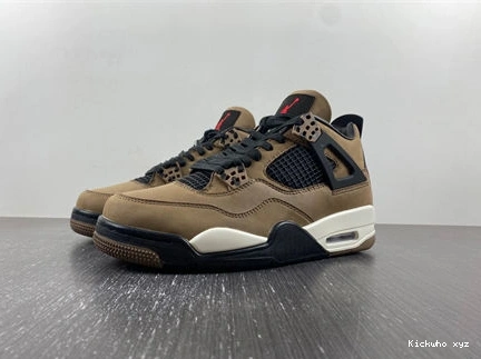 Retro AJ4- x ZeroBulk  Jordan Air 3936 Travis 4 Scott Brown 1026